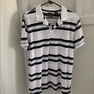 Striped short sleeve shirt
